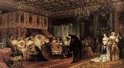 Paul Delaroche Cardinal Mazarin-s Last Sickness oil painting picture wholesale